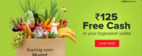 Big Basket: Free ₹125 Cash Credited in Account (User Specific)