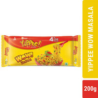 Sunfeast Noodles Wow Masala Instant Noodles Vegetarian  (200 g)