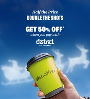 Get 50% Off on AbCoffee using District (Valid till 27th December)