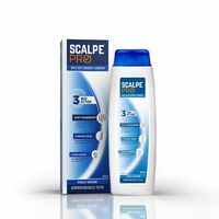 Scalpe Pro Daily Anti-Dandruff Shampoo, Removes Dandruff from Source, Helps with Itching, Irritation & Redness, Strong & Smooth Hair, Dermatologically Tested Solution, For Women & Men, 200 Ml