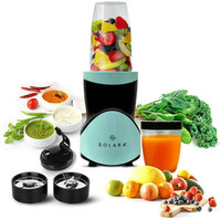 Solara Blendeasy 400 W Juicer Mixer Grinder  (SOL-BLN-113z | 2 Jars | Blender for Smoothies and Juices | Aqua)