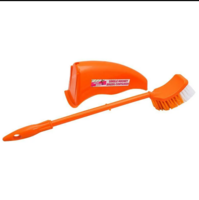 Home Brite Hockey Toilet Brush with Container