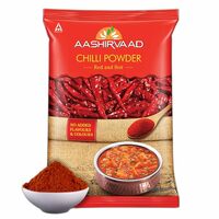 Aashirvaad Chilli Powder, 500g Pack, Red Hot Chilli Powder with No Added Flavours and Colours