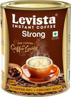 Levista Strong Chocory Mix 60:40 Instant Coffee (200 g, Chicory Flavoured)