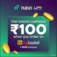 Navi × Bigbasket loot : Earn 100 in your BigBasket wallet 