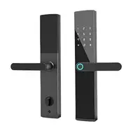 ARTO TTLock Smart Door Lock with Biometric Fingerprint, Bluetooth App, Card, Password & Key Unlock | Electronic Digital Gate Handle for Home, Office, Hotels & Apartments