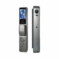 ARTO WiFi Biometric Smart Door Lock with Camera – Full Automatic Digital Lock with Fingerprint, RFID Card, Password, App & Key | Keyless Entry Lock for Homes, Hotels, Offices & Apartments