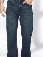 John Players Men Lightly Washed Straight Jeans  