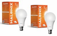 Halonix Astron Star Base B22 12-Watt LED Bulb (Pack of 2, Cool White)