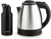 cello Quick Boil Lifestyle Kettle 1.5 L + Sippa 500 ML Stainless Steel Water Bottle Electric Kettle  (1.5 L, Silver)