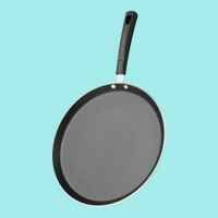 Fackelmann Quartz Nonstick Flat Tawa 25Cm, Induction, German Tech, Paratha, Omelette, Dosa (location specific)