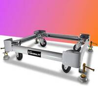 LSRP's Universal Fit Washing Machine, Refrigerator, Water Cooler, Air Cooler Material Steel, PP (Polypropylene)  (81 cm x 66 cm)