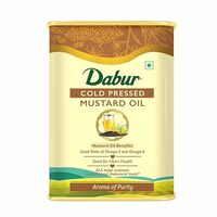 Amazon Now- DABUR Cold Pressed Mustard Oil 3 Litre