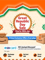 Amazon great republic day sale + 10% Instant Discount with SBI Credit Card