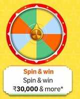 Win rs 10-rs20 or lucky draw (Amazon spin)