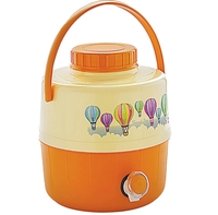 Cello Travel Star Plastic Insulated (Only for Cold) Water Jug (Orange) (16L)