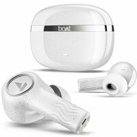 boAt Nirvana Iris Truly Wireless in Ear Ear Buds w/Up to 32 dB Active Noise Cancellation,120 Hrs Playback,Crystal Bionic Sound Powered by HiFi,Beast Mode,ENx Tech,Hearables App(Quartz White)