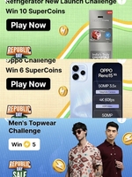 Flipkart-4 supercoins challenges win 27 coins Refrigerator challenge/oppo challenge/mens topwear challenge/poco challenge