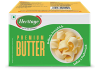 Amazon Now - Heritage Table Butter Pouch,500 Gram,Salted(location specific)