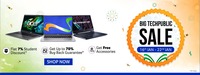 Acer Big Techpublic Sale - Upto 70% Off 