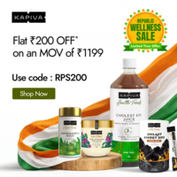 Kapiva Republic Wellness Sale - Flat Rs.200 Off on an MOV of Rs.1199 
