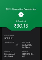 Innopay x BHIM UPI Credit card payment (maybe user specific)