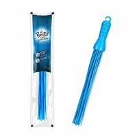 Presto! Plastic Kharata Broom, Hard Bristle Broom, Hard Floor Cleaner | Pack of 1, Blue