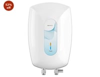 Havells Carlo 3 Litre Instant Water Heater (White Blue), Vertical Mounting