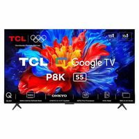 TCL P8K Series 139 cm (55 inch) 4K Ultra HD QLED Smart Google TV | Dolby Vision & HDR10/HLG