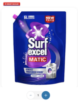 Lowest Price @633 (6 Litre) Surf Excel Matic Front Load Liquid
