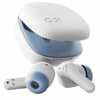 GOBOULT Made in India K10 Ear Buds Wireless with 50H Playtime, 4 Mics Clear Calling, 45ms Low Latency Gaming, 10mm Bass Drivers Earbuds Buds Bluetooth Wireless Earphones (Ice Blue)