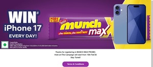 (Upcoming) Nestle Munch Max Program Win Iphone17 EVERY DAY!