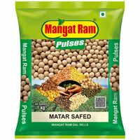 ZepTo ; Mangat Ram Matar Safed Pouch (1KG)