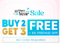 Mcaffeine-Buy2 Get3+ 5% prepaid off