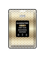 Jaquline USA Illuminating Gold Foil Sheet Mask With Brightening & Soothing 35g 