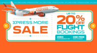 Air India Xpress More Sale - Up to 20% Off on Flight Bookings 
