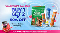 Fast&Up Valentine's Day Sale : Buy 1 Get 2 + 50% Discount 