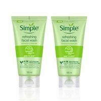 Simple Refreshing Cleanse Duo (Kind to Skin Face Wash 100 ml x 2)