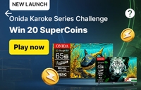 Flipkart-Onida Karaoke Series Launch Challenge win 20 coins(Account Specific)