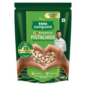 Fresh - Tata Sampann Pistachios Roasted & Salted 500g(location specific)
