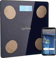 Lifelong LLWS36 Smart BMI Weighing Scale with 13 Body parameters with Bluetooth Weighing Scale 
