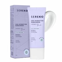 SEREKO Sunscreen SPF 50 PA++++ Crème Gel | Zero White Cast, Blue Light – 50ml