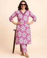 SHYAM CLUB Women Kurta and Pant Set 65% off