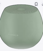 Check out Hammer Drop Bluetooth Speaker With Mic, 5W, 32 Hrs Playtime (Green) on Instamart: 