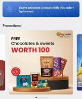 Dominos × Bigbasket ₹100 Free Chocolate Or Sweet Offer