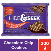 Hide & Seek Chocolate Chip Cookies 200 gms @ just Rs.38