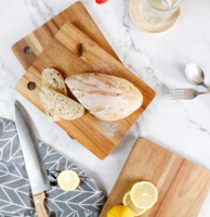 Bazaar : Wood Chopping Board Set for Kitchen Multipurpose Serving and Cutting Board with Juice Groov… 