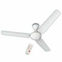 Bajaj Frore Turbo 1200 MM BLDC Ceiling Fan For Home | Remote Control Operated | 5 Star Rated | Energy Saving | Lightweight Ceiling Fan | High Speed | Anti Corrosive Blacdes | 2 Year Warranty White