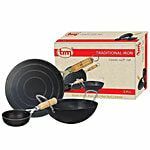 pure iron cookware set combo