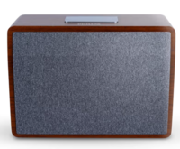 Philips Bluetooth Speaker TAS2218/94, 10W RMS with 6 Hrs Playtime, Retro Wooden Design, Indoor and Outdoor Mode, USB Playback, FM, Mic Input, Carry Strap (Brown)